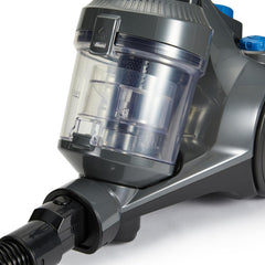 Amazon Basics 850W Bagless Cylinder Vacuum Cleaner – Lightweight 1.3L Compact Design with HEPA Filter & Multi-Surface Nozzle, Grey