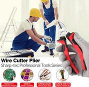 3-Piece Pliers Set – Wire Cutters, Long Nose & Combination