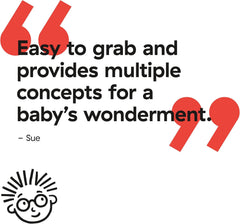 Baby Einstein Bendy Ball Rattle Toy – Easy-Grasp BPA-Free Oball for Babies 3+ Months