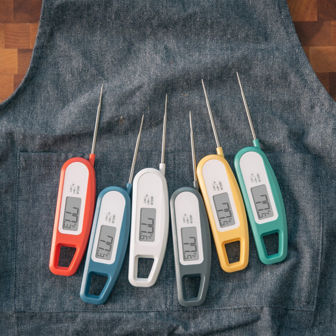 PT12 Javelin Ultra Fast Digital Meat Thermometer Red – Instant Read