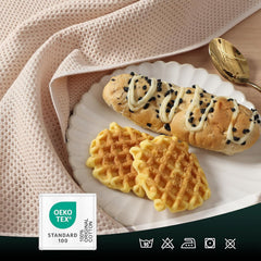 100% Cotton Kitchen Cleaning Cloths – Soft, Absorbent & Quick Dry Dish Cloths, 6-Pack