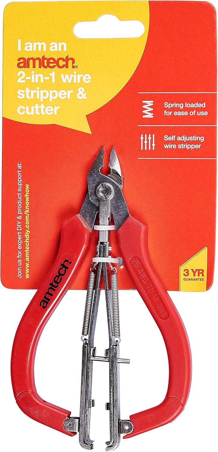 2-in-1 Wire Stripper and Cutter Tool
