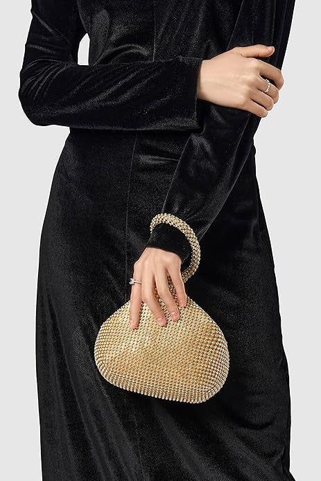 Flapper Peacock Sequin Clutch – 1920s Beaded Evening Bag for Women, Gatsby Party Purse