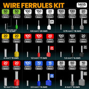 SOMELINE 24-Type Ferrule Crimping Tool Set 0.25-10mm²