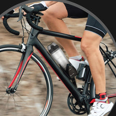 50ml/25oz Tritan Water Bottle – Leakproof BPA-Free Bottle with Straw & Time Markings