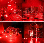 Mini Red party Fairy Lights
