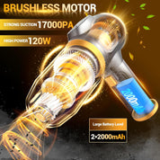Portable Car Vacuum Cordless Handheld Cleaner
