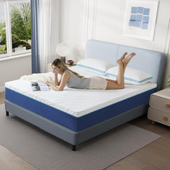 Single Memory Foam Mattress – Orthopaedic Medium Firm with Breathable Knitted Cover, 190x90x15cm