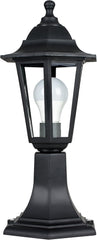 Traditional Black IP44 Outdoor Garden Lamp Post Lantern Light