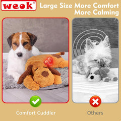 Heartbeat Puppy Toy – Calming Plush Pillow for Dogs & Pets, Anxiety Relief Aid
