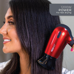 1200W Travel Hair Dryer – Folding Handle, Dual Voltage, Compact & Light