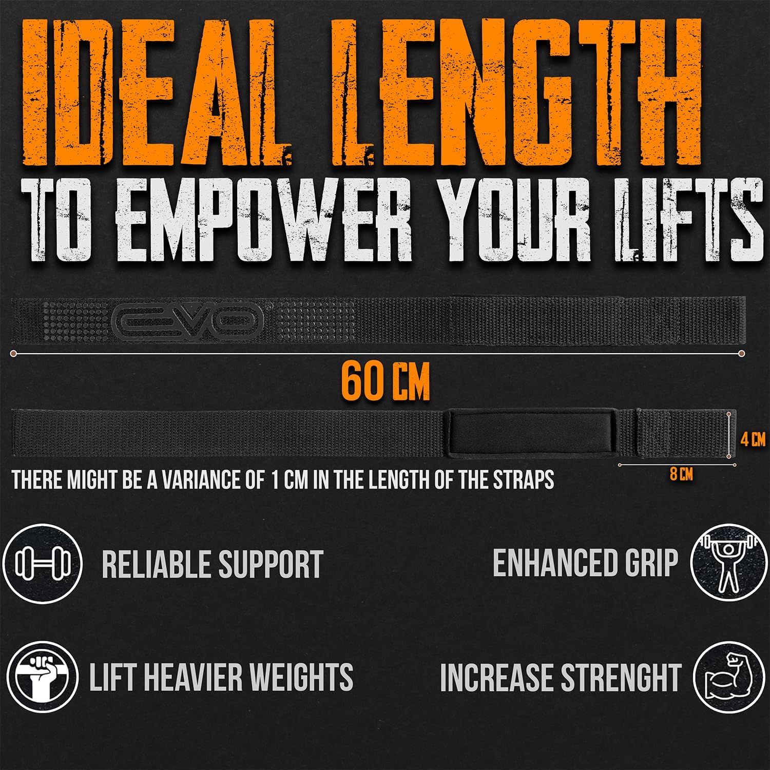 Gel Padded Weight Lifting Straps – Non-Slip Gym & Powerlifting Wrist Support