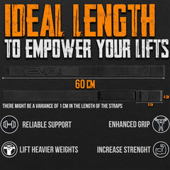 Gel Padded Weight Lifting Straps – Non-Slip Gym & Powerlifting Wrist Support