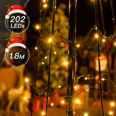 Freestanding LED Christmas tree decoration for garden
