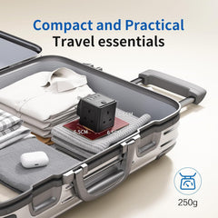 3-Way Plug Extension Socket with 4 USB Ports, 13A 3250W Multi Plug Adapter