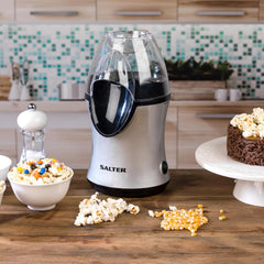 Salter EK2902 Electric Popcorn Maker – Silver 1200W