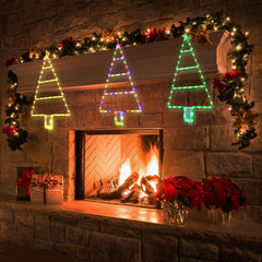 Clear rope design enhancing LED light diffusion