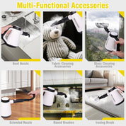 Handheld 1200W Multi-Purpose Steam Cleaner with 400ml Tank