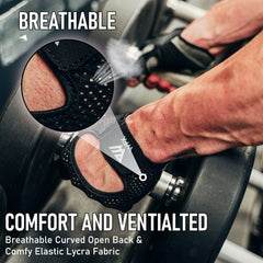 Weight Lifting Gloves with Wrist Wraps – Breathable Gym Gloves for Men & Women