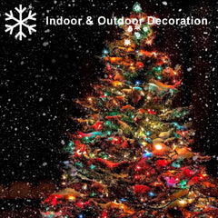 2 Pack Multicolor LED Christmas String Lights with Remote & Timer