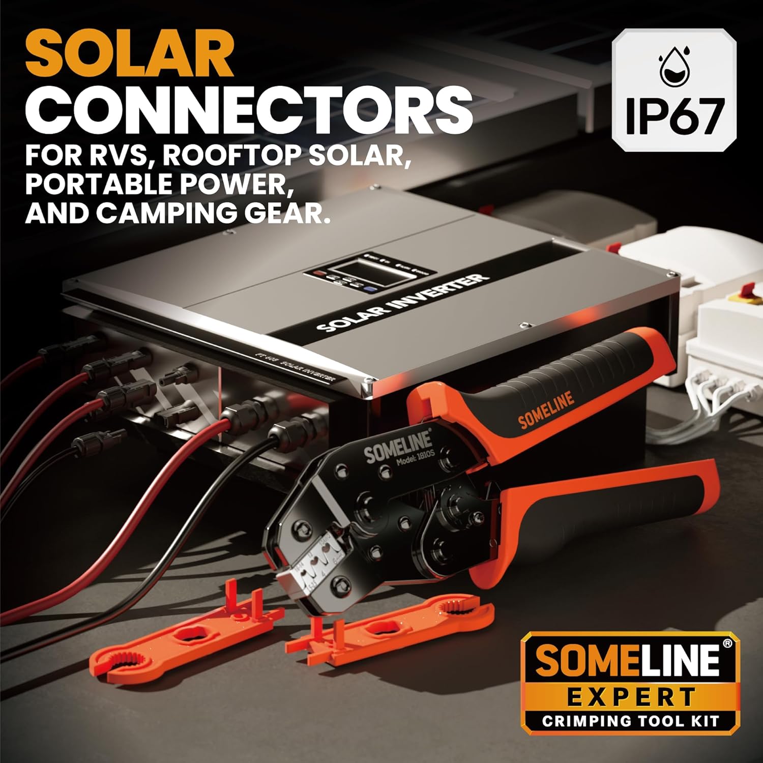Solar Panel Crimping Tool Kit 2.5–6mm²
