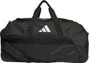 Unisex Tiro League Duffel Bag – Black/White Sports & Travel Gym Bag