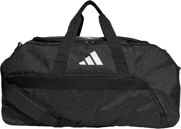 Unisex Tiro League Duffel Bag – Black/White Sports & Travel Gym Bag