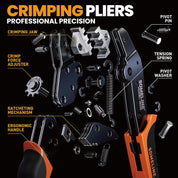 Solar Panel Crimping Tool Kit 2.5–6mm²