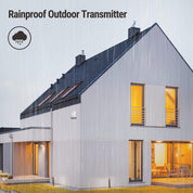 TP200C Wireless Indoor Outdoor Thermometer with Rainproof Sensor, 150m Range, Greenhouse & Garden Temperature Monitor