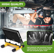 100W LED Floodlight Outdoor 2 Pack 10000LM Security Lights IP65 Waterproof