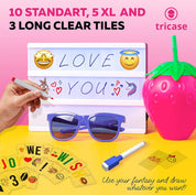 Cinema Light Box with 386 Letters, Emoji & Remote