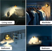 Motion Sensor Night Lights Pack of 3 Battery Powered LED for Home