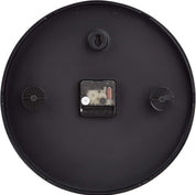 Classic 30cm Silent Wall Clock – Easy Read, Battery Operated, Round Black Design