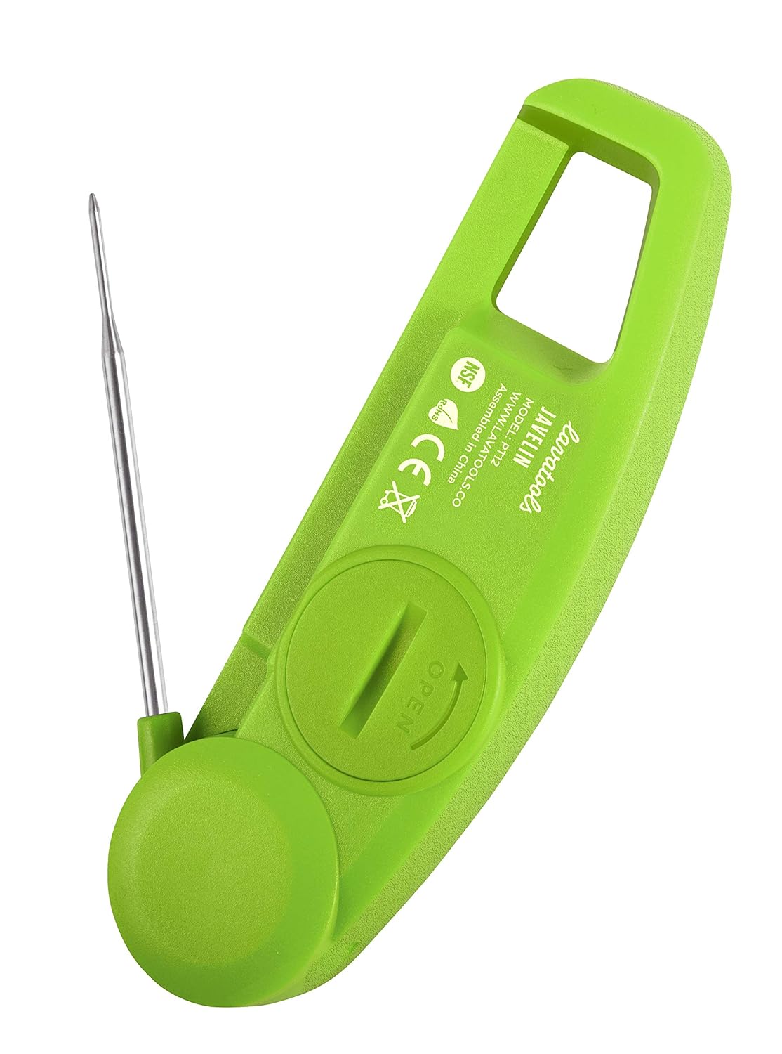 PT12 Javelin Wasabi Digital Instant Read Meat Thermometer, Ultra-Fast