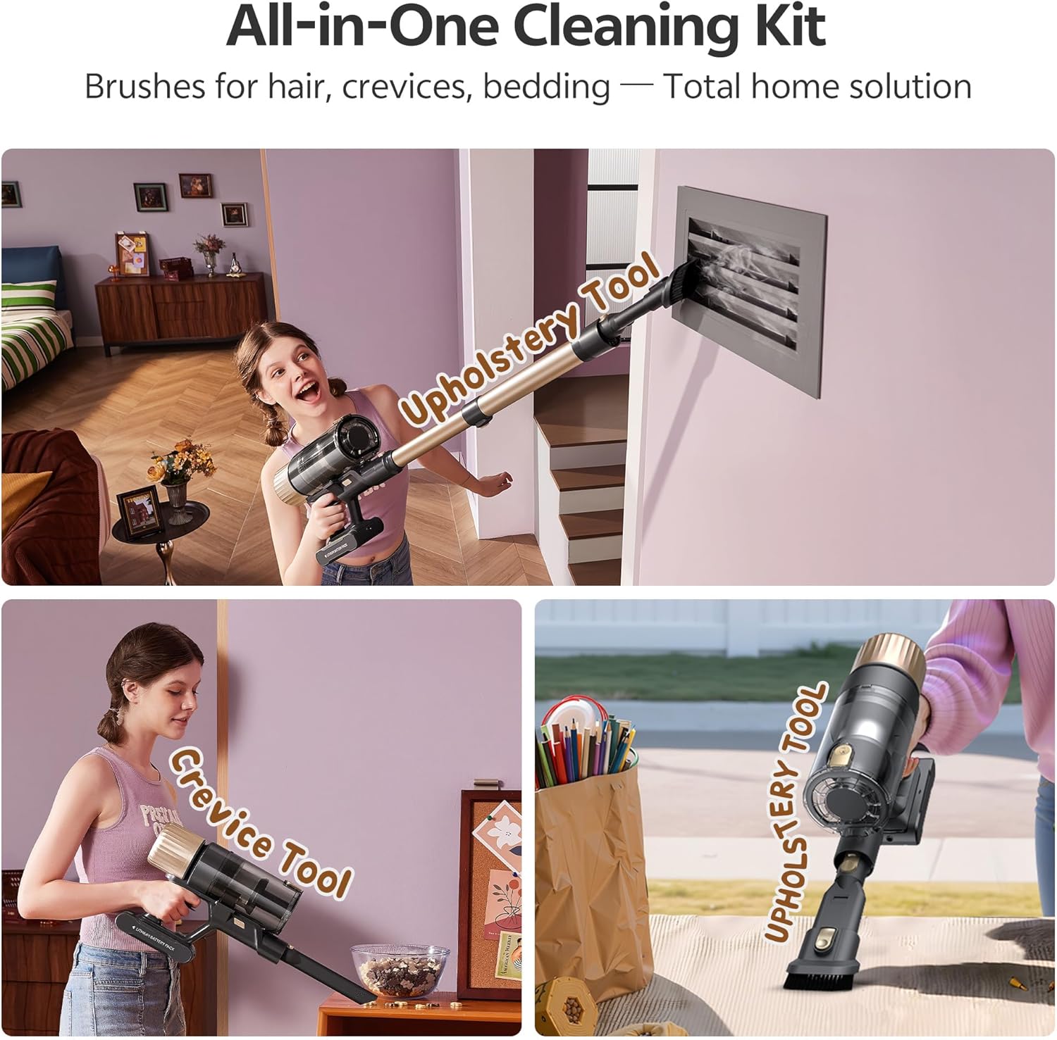 Ultenic U15 Cordless Vacuum Cleaner 50000Pa with GreenEye Tech