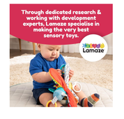 LAMAZE Freddie the Firefly – Clip-On Pram & Stroller Toy, Sensory Baby Toy for Newborns 0–6 Months