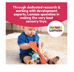 LAMAZE Freddie the Firefly – Clip-On Pram & Stroller Toy, Sensory Baby Toy for Newborns 0–6 Months