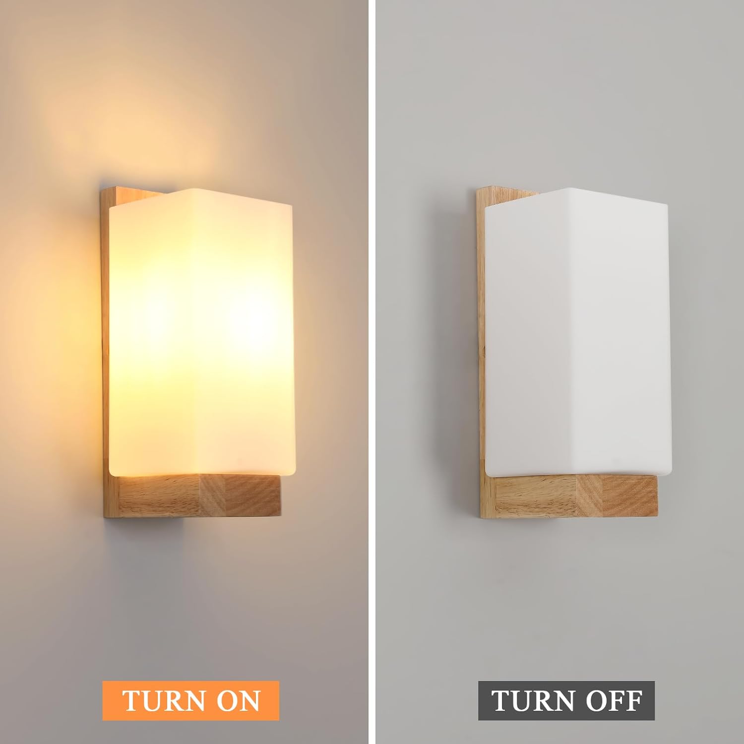 Indoor Wooden Wall Light