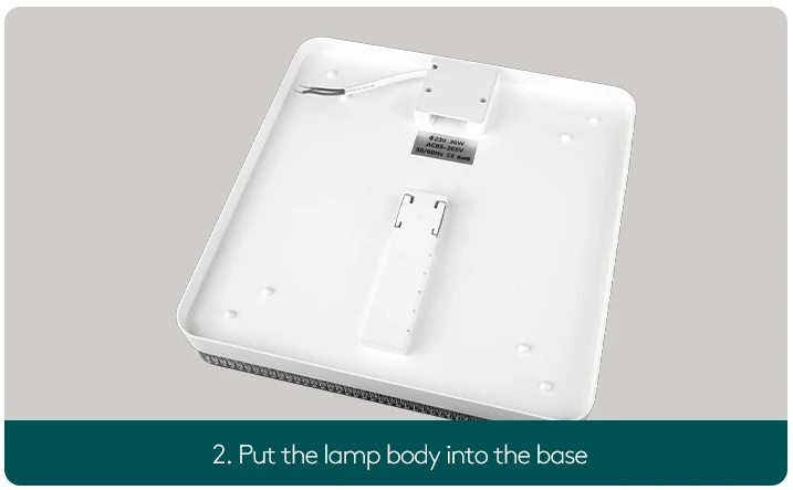 Flush Mount Square Panel Ceiling Light
