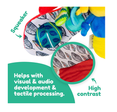 LAMAZE Freddie the Firefly – Clip-On Pram & Stroller Toy, Sensory Baby Toy for Newborns 0–6 Months