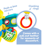 LAMAZE Freddie the Firefly – Clip-On Pram & Stroller Toy, Sensory Baby Toy for Newborns 0–6 Months