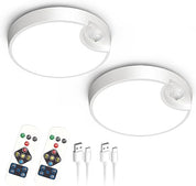 Rechargeable 7.5” Motion Sensor Ceiling Light, Remote