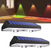 RGB Solar Fence Lights – Waterproof Outdoor Deck Lighting
