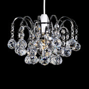 Crystal Faceted Oriel Light Shade, Crystal Chandelier, Ceiling Light Shade, Lamp Shade, Chandeliers Ceiling Light