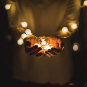Battery Globe String Lights, 40 LEDs, 8 Modes, Waterproof
