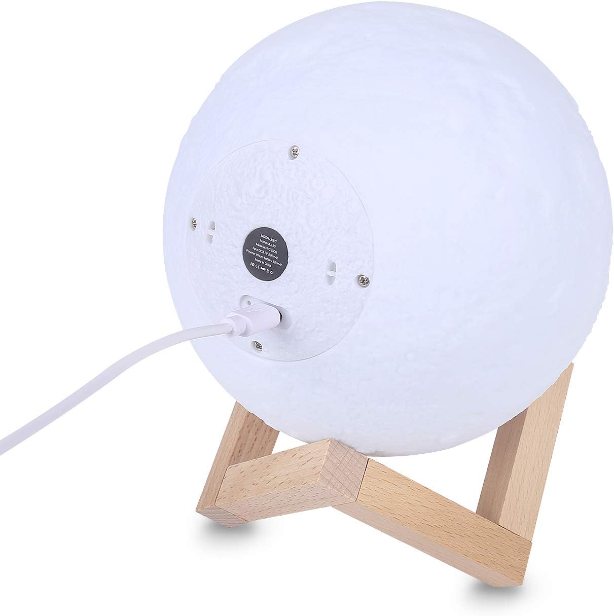 5.9 Inch 3D LED Moon Light with Stand