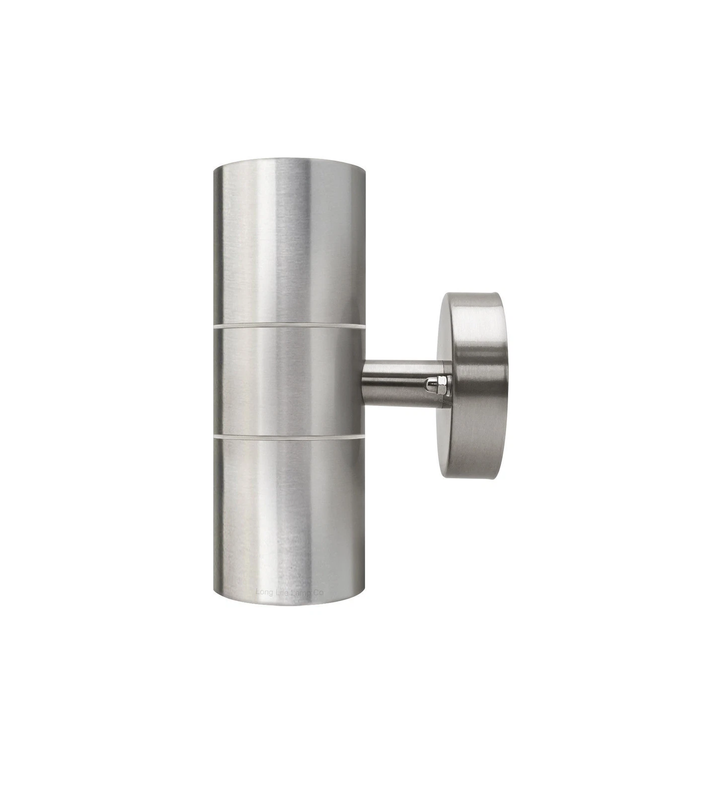 Modern Outdoor Up Down Wall Light – Stainless Steel, IP65 Waterproof, Mains Powered Exterior Sconce for Porch, Patio, or Garage