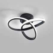 20W Dimmable LED Ceiling Light – Black Round Fixture Ø25cm