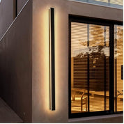 Black LED Outdoor Wall Sconce