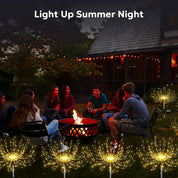 Solar Firework Garden Lights – 4 Pack, 480 LEDs